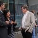 Mayor John Tory visits Sherboune & Dundas
